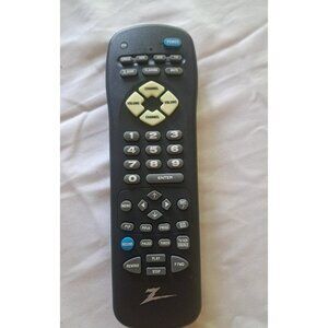 Zenith MBR3447Z TV‎ Remote Control Black Genuine Original Wireless Rectangular
